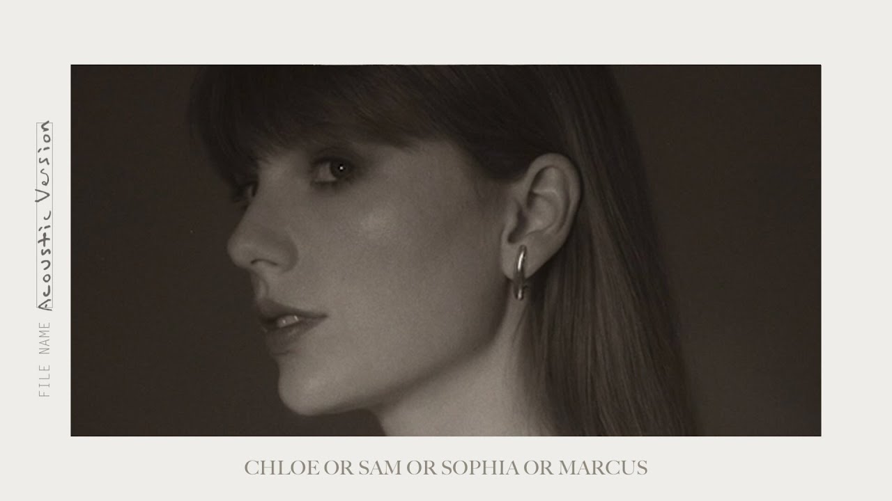 Taylor Swift - Chloe or Sam or Sophia or Marcus (Acoustic Version)