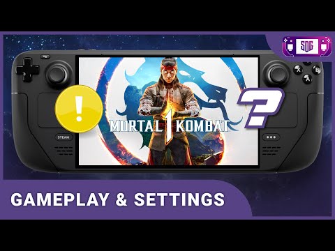 Is it really playable? - Mortal Kombat 1 Steam Deck Gameplay and Best Settings
