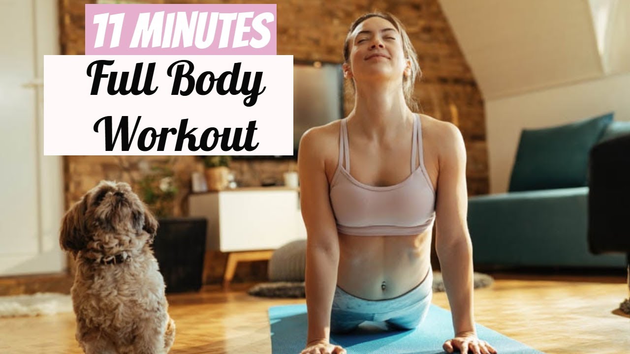 11 Minutes Cardio & Full Body Workout at Home No Equipment Workout