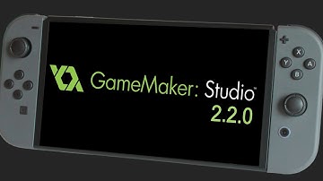 GameMaker Studio 2.2.0 With Nintendo Switch Support