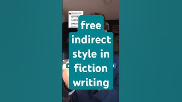 Free indirect style in fiction writing 📚 #writingtips #writingadvice #booktok #howtowrite