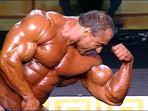 Muscle god NASSER EL SONBATY at 1999 Mr Olympia