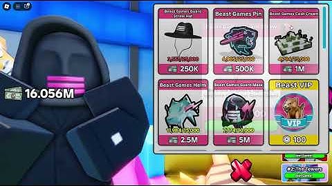 [Many UGC] Beast Games Script - Infinite Money (Get all UGC)