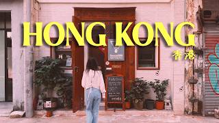 a warm sunday in hong kong｜aesthetic cafes & the famous tai hang 'tourist trap' screenshot 1