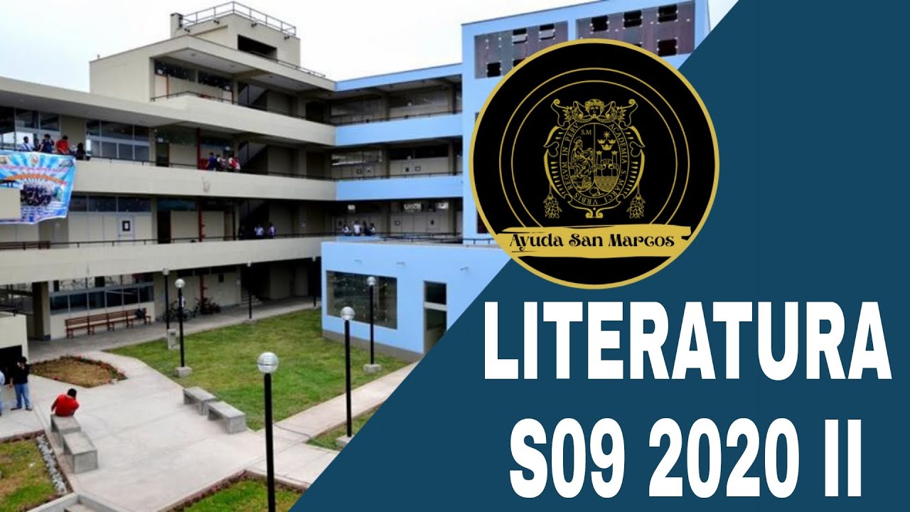 Literatura S09 - Conceptos Narrativos Básicos - Pre San Marcos 2020 II ¨Y¨📚🖥️