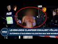 LEVERKUSEN: Clanfeier eskaliert völlig! Dutzende Menschen attackieren Polizisten! Was wir wissen!