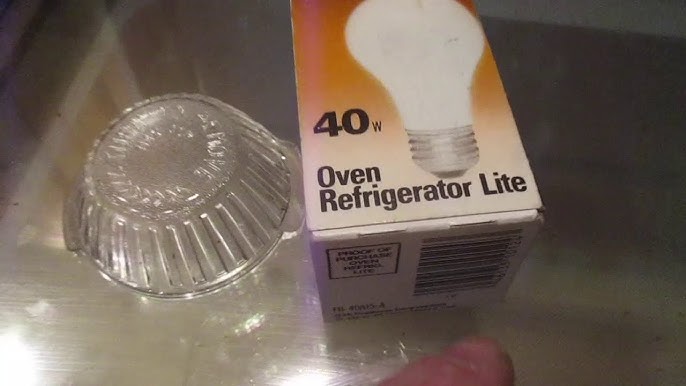 GE Gas Oven Light Bulb Replacement #40A15