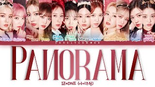 IZ*ONE (아이즈원) – Panorama Lyrics (Color Coded Han/Rom/Eng)