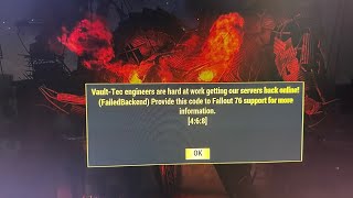 Fix Fallout 76 crashing Problem | Fallo76 login Not working  | Failed Backend Error 4:6:8 Fallout 76