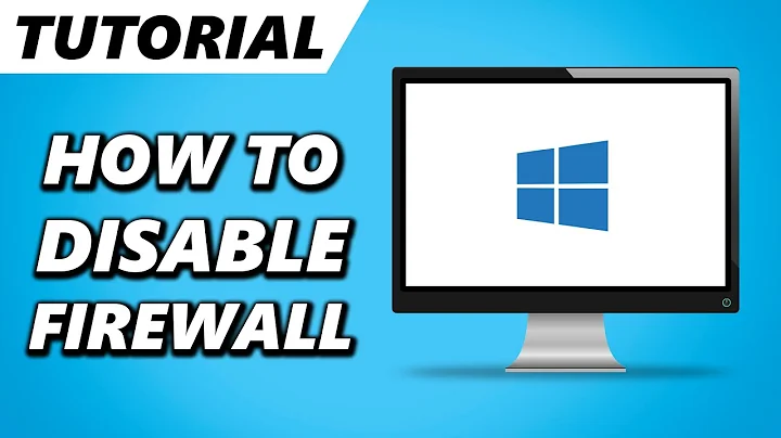 How to Disable/Turn off Firewall on Windows 10! (2022 Guide)