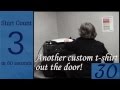 6 Custom T-shirts in 60 Seconds! Creating Screen Printed Tees
