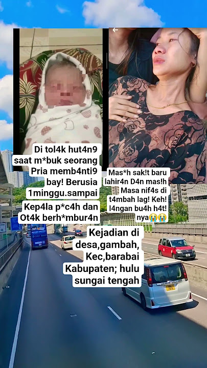 #beritaviral seorang bay! usia 1minggu di b4nt*n9 samp4i kep*l4 pec4hðŸ˜