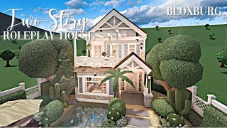 Roblox Bloxburg - Two-Story Beach Roleplay House Exterior - Minami Oroi