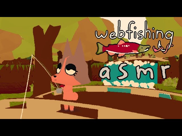 ☁️~Webfishing ASMR │Fishing Game But It's Cozy & Cute~☁️