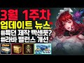 [리니지m] 3월 1일 업데이트 뉴스 간단하게 정리. (특던 이벤트 빡센듯, 라바 밸런스 개선등)