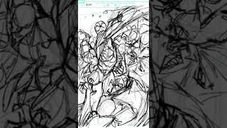 Amazing Spider-Man page process