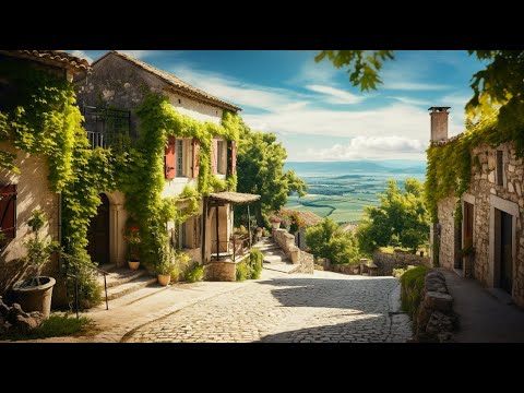 Bonnieux is a cute French village in the Provence 🇫🇷  France 4K