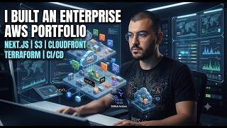 I Built an Enterprise AWS Portfolio: Next.js, S3, CloudFront, Terraform & GitHub Actions CI/CD