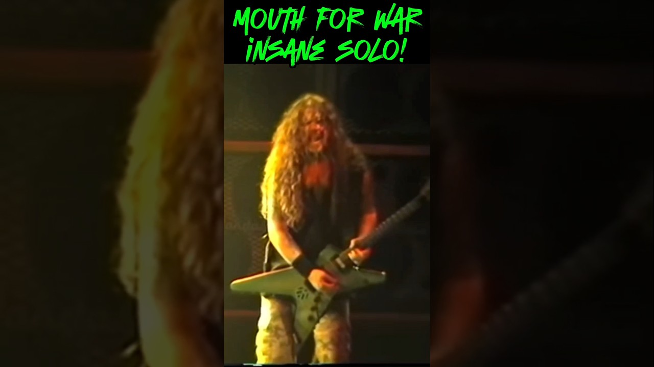 Pantera Mouth For War Insane Solo! 