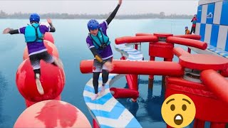 TOTAL WIPEOUT CHALLENGE😱😱😱 vs MY SISTER I New Viral trending Video