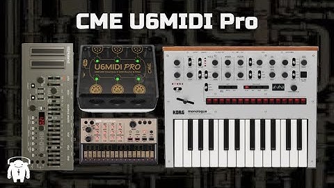 Can  this little box fix my live set-up? CME U6MIDI Pro