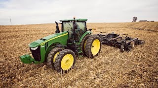 SPEED RUN - How fast will she pull? - John Deere 8370R