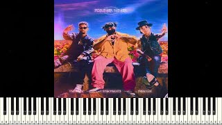 Forever Never piano - PnB Rock ft. Swae Lee, Pink Sweat$