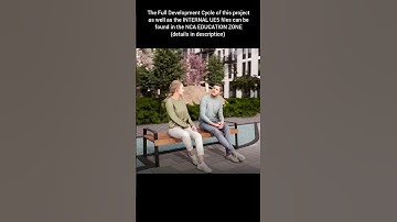 NCA EDUCATION ZONE | DRONE presentation mode | LUMEN | NANITE | #3d #architecture #ue5 #archviz