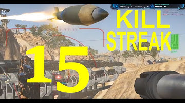 15 Kill Streak W/ Lightning | PlanetSide 2 Friday Night War Tide Operations!