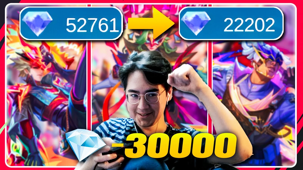 HOW DID I SPEND 30k DIAMONDS ON NEOBEAST SKINS?? | Mobile Legends