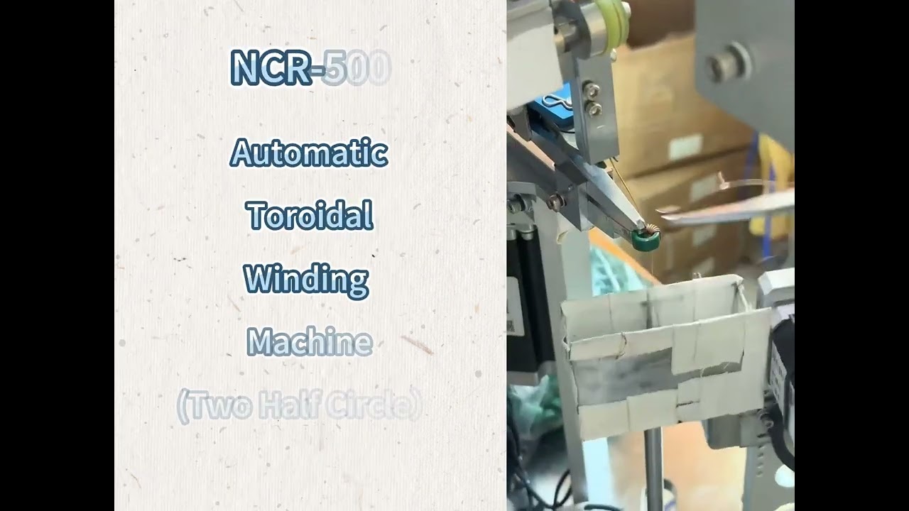 Automatic toroidal hook winding machine NCR-500