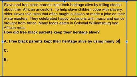 Using textual evidence