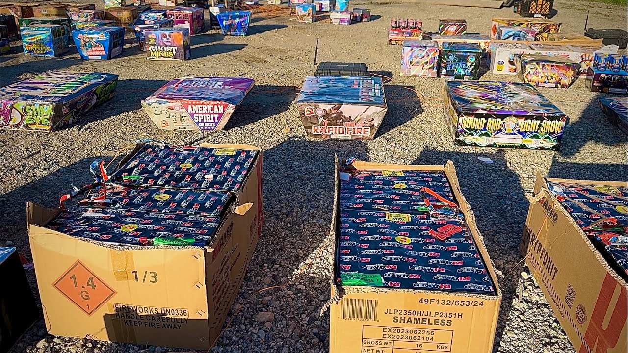 HUGE NEW FIREWORK DEMO FOR 2025 - Starr Fireworks