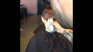 androgynous haircut video tutorial