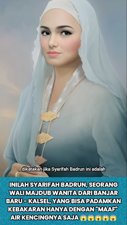 INILAH SOSOK SYARIFAH BADRUN, WALI MAJDUB WANITA DARI BANJAR BARU KALSEL! #waliallah #shorts #ulama