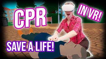 I learned how to save a life in VR! CPR simulator for Oculus Quest 2 is awesome