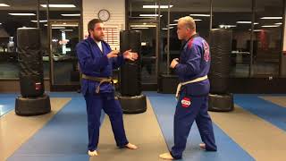 Inside Leg Reap takedown