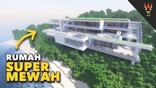 RUMAH MEWAH plus BIOSKOP PRIBADI - Minecraft Project Showcase