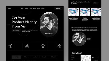 Responsive Portfolio Website Design Using HTML, CSS & JavaScript