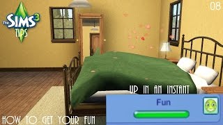 Sims 3 Tip: How To Get Your Fun Up In an Instant  Sims 3 Tips Episode 8 screenshot 2