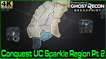 Ghost Recon Breakpoint CONQUEST UC Sparkle Region Part 2 Operation Motherland 4K No Commentary