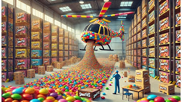 How Smarties Are Manufactured | Smarties Production Process in the Factory