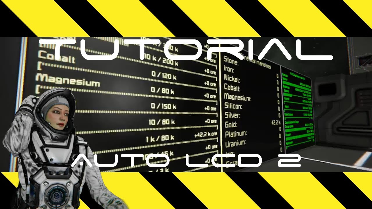 Como Usar o Script Auto LCDs 2 no Space Engineers (Tutorial Completo) 🖥 ...