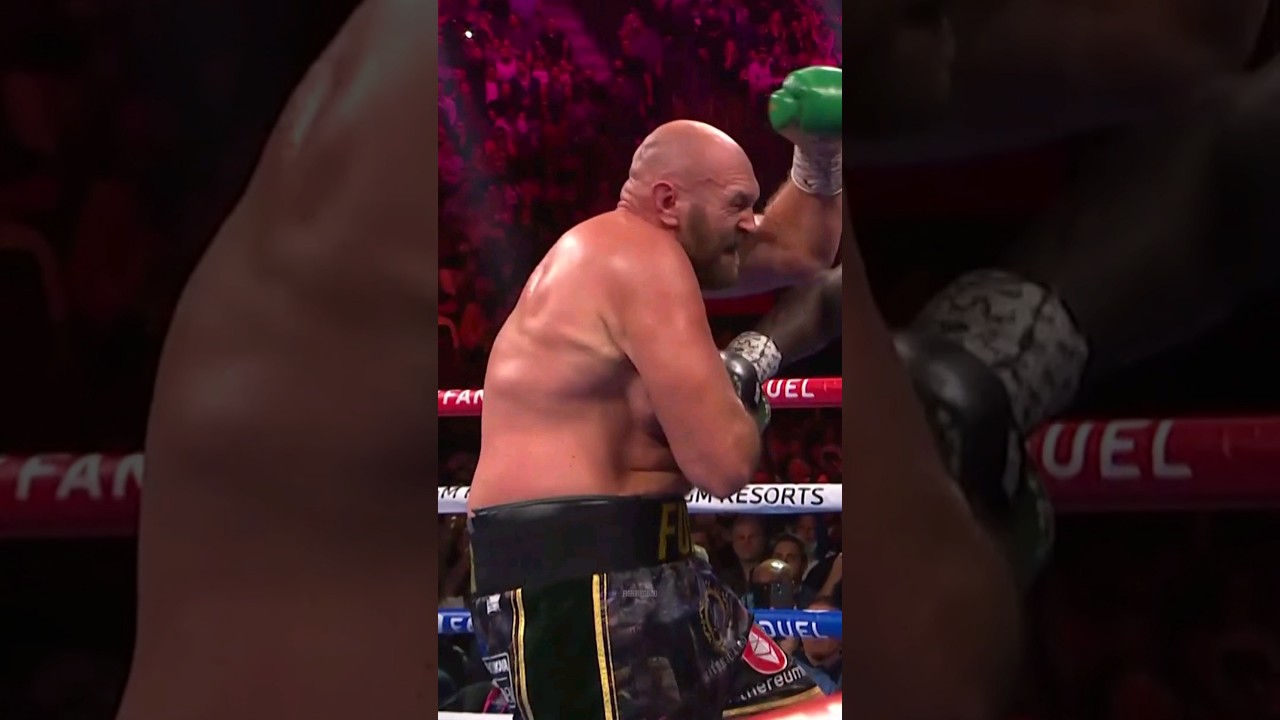 Тело Тайсона Фьюри затряслось! 🔥