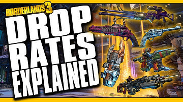 DROP RATES EXPLAINED! [Borderlands 3]