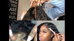How to hide knots on lace without bleach | Natural closure HOW?| HAIRSPELLS.COM