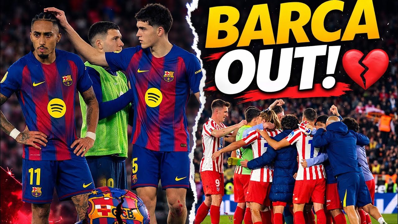 Barca Menang 3-0 Tapi Nangis! Atletico ke Final 😱