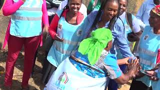 PS Mary Muthoni Embarks to Door To Door SHA -  SHIF Registration