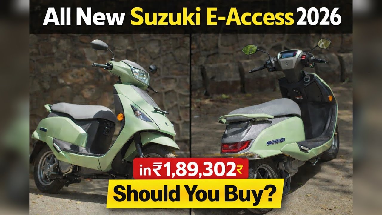 All New Suzuki E-Access 2026 ⚡ ₹1.89 Lakh | Should You Buy?
