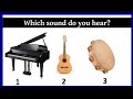 Guess the instrument sound